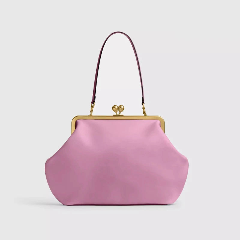 Branded Women's Shoulder Bag Exquisite Irregular Design Seashell Handbag Luxury Large Capacity Clip Clutch Elegant Evening Bag