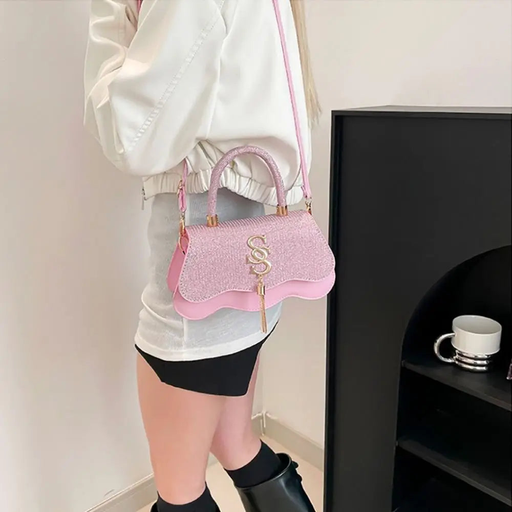 Luxury PU Evening Bags Elegant Chain Banquet Bag Clutch Handbag Women