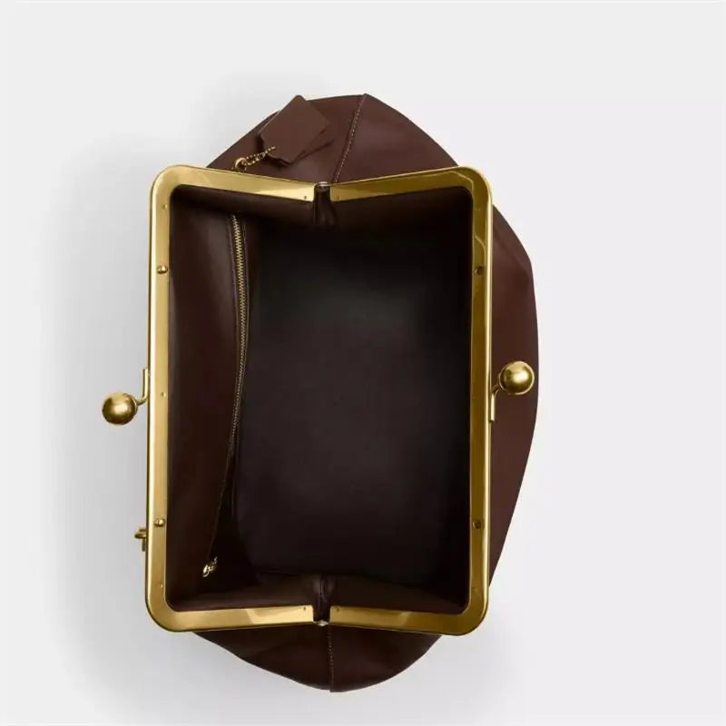 Branded Women's Shoulder Bag Exquisite Irregular Design Seashell Handbag Luxury Large Capacity Clip Clutch Elegant Evening Bag