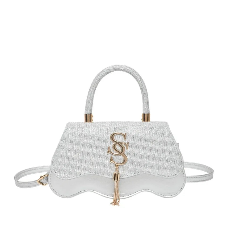 Luxury PU Evening Bags Elegant Chain Banquet Bag Clutch Handbag Women