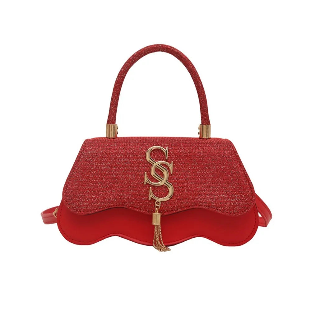 Luxury PU Evening Bags Elegant Chain Banquet Bag Clutch Handbag Women