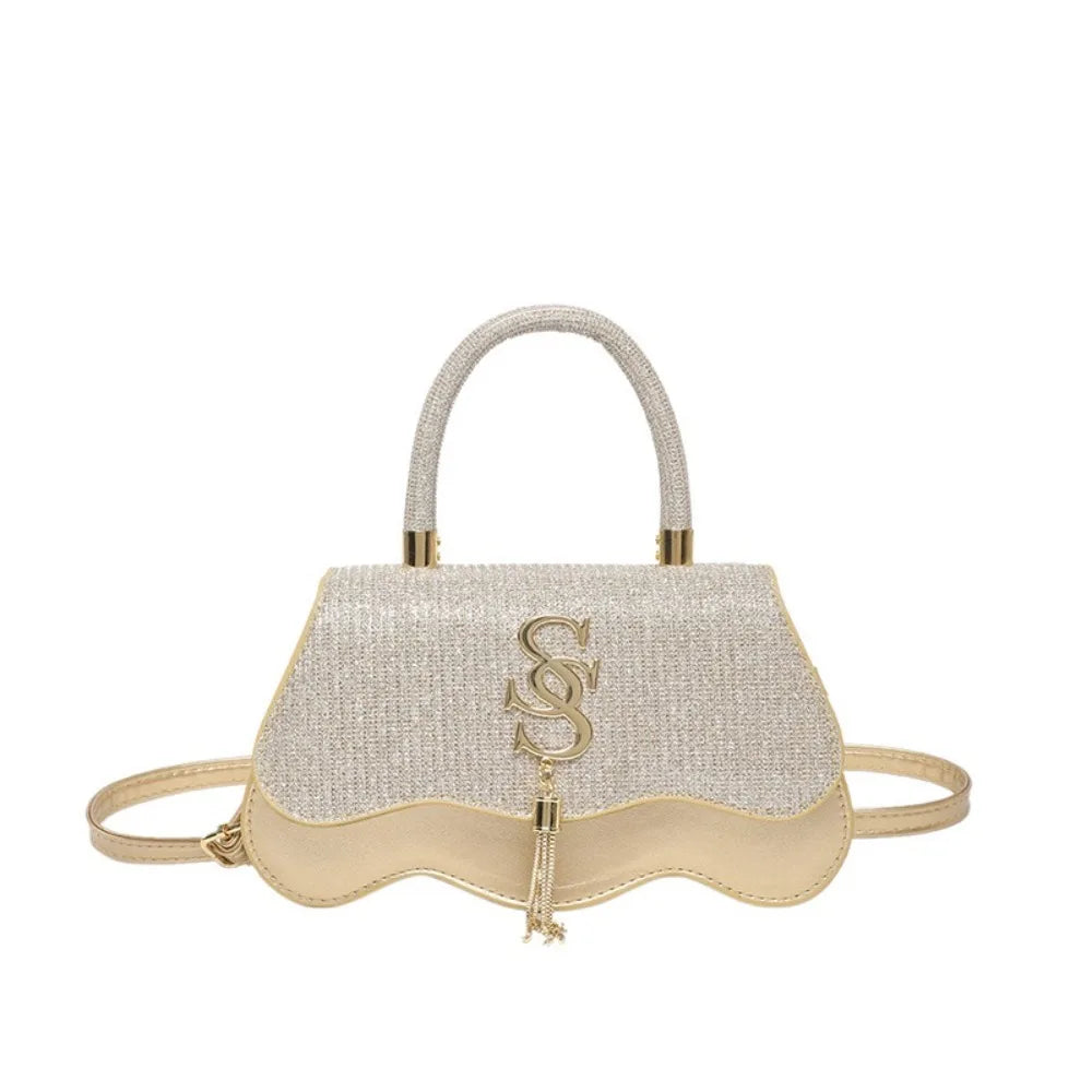Luxury PU Evening Bags Elegant Chain Banquet Bag Clutch Handbag Women
