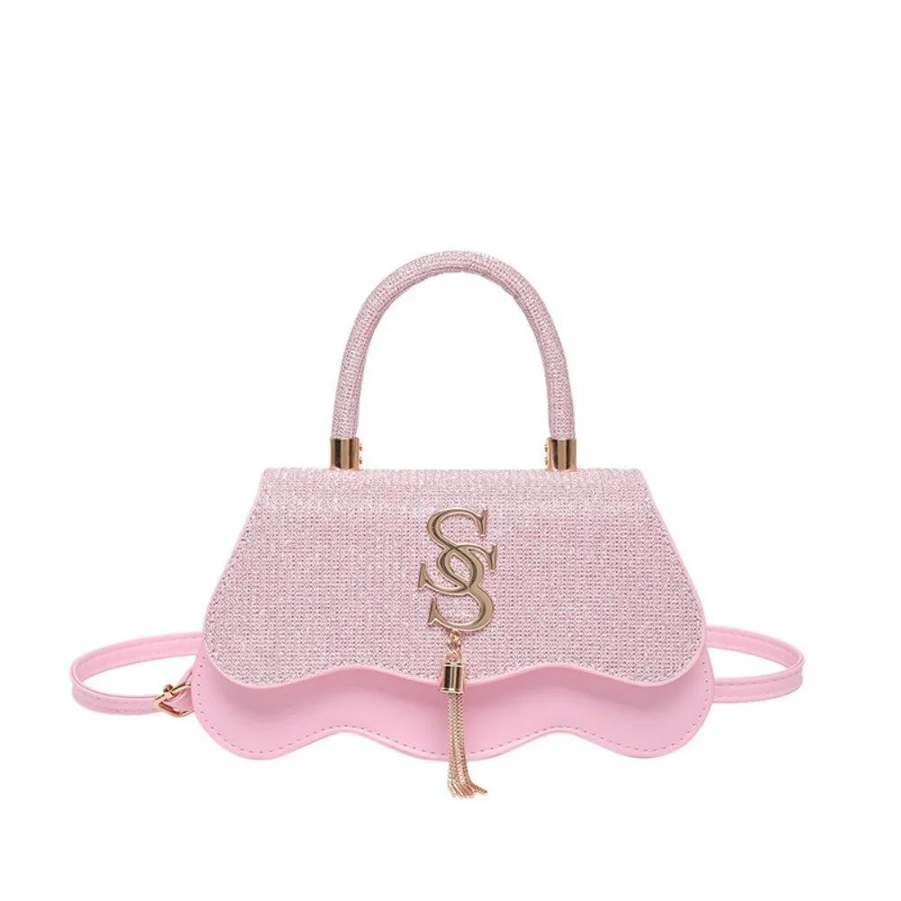 Luxury PU Evening Bags Elegant Chain Banquet Bag Clutch Handbag Women