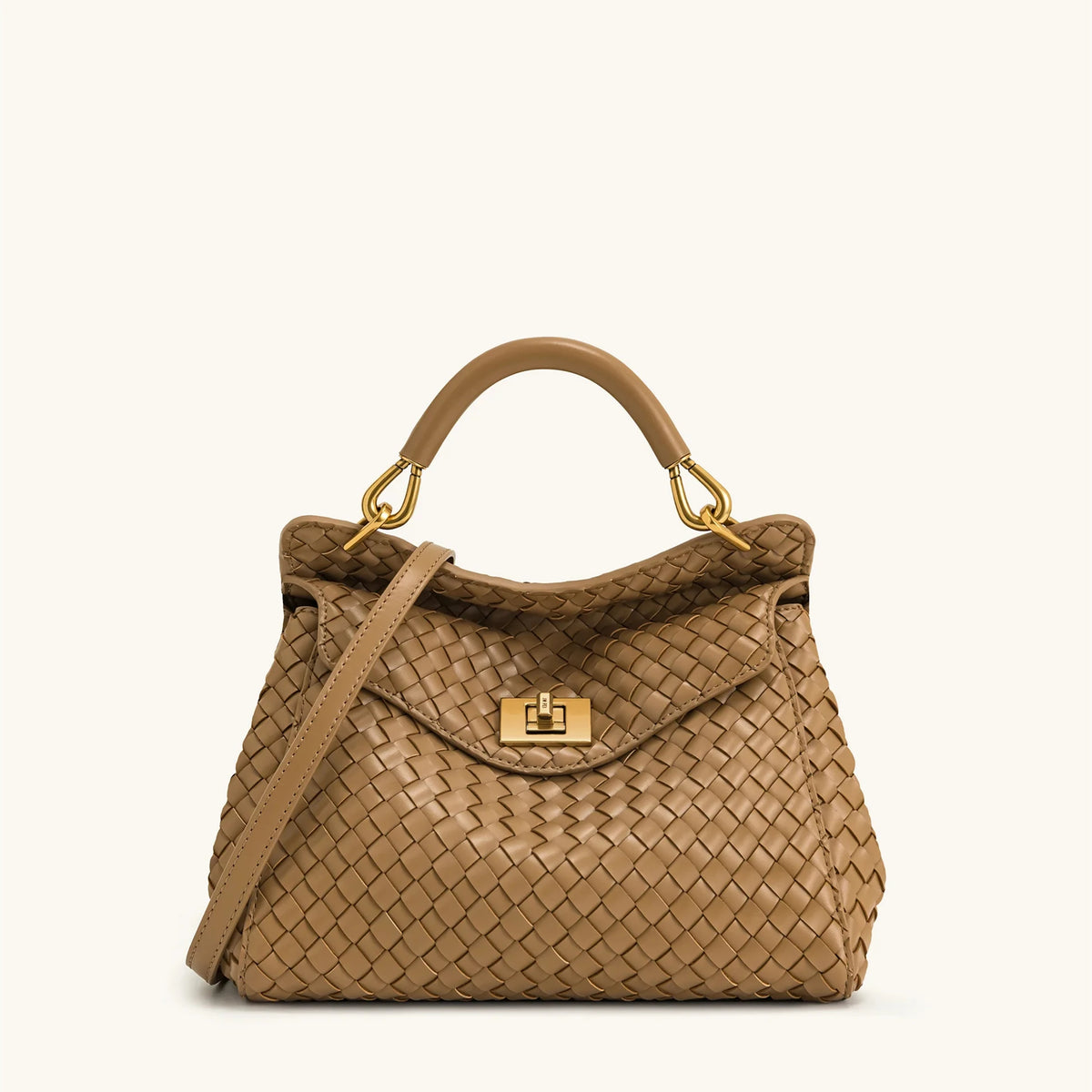 JW PEI Artificial Leather Box Bag, Shoulder Bag, Crossbody Bag, Handbag Medium Women's White/Black/Brown/Olive 2T78