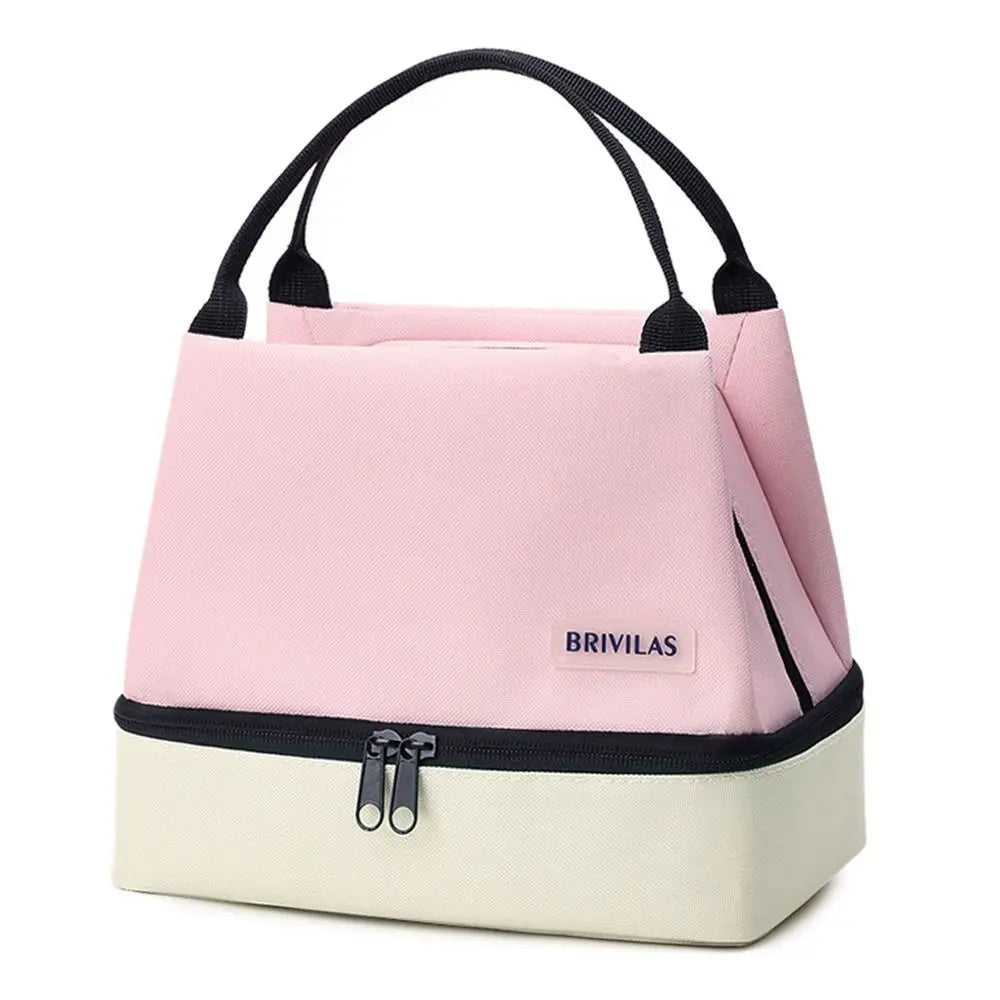 Camping Picnic Bag Lunch Bag Large Capacity Food Drink Storage Women's Casual Handbag Travel Tote Carry Aluminum Foil Tote Bag