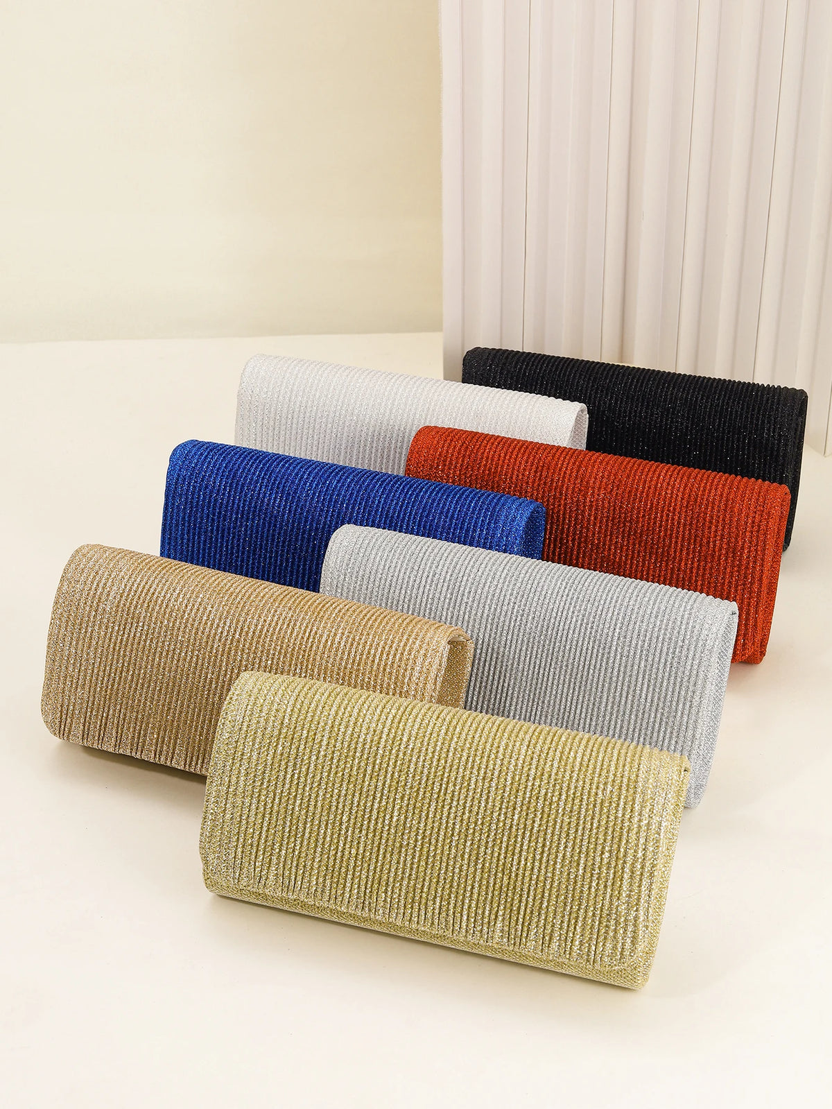 Women's Dinner Bag, European and American International Sequin Evening Bag Style, Chain Strap, Party Bag Strap Bag