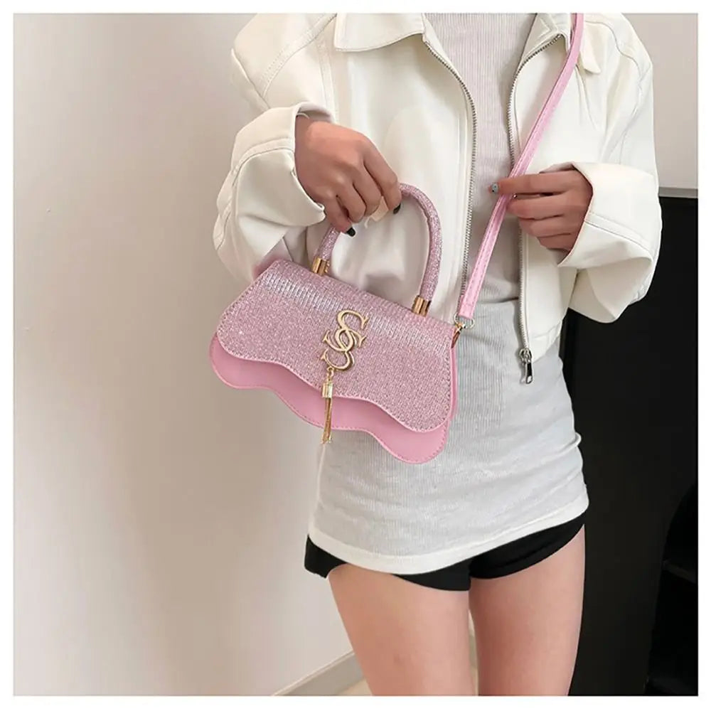 Luxury PU Evening Bags Elegant Chain Banquet Bag Clutch Handbag Women