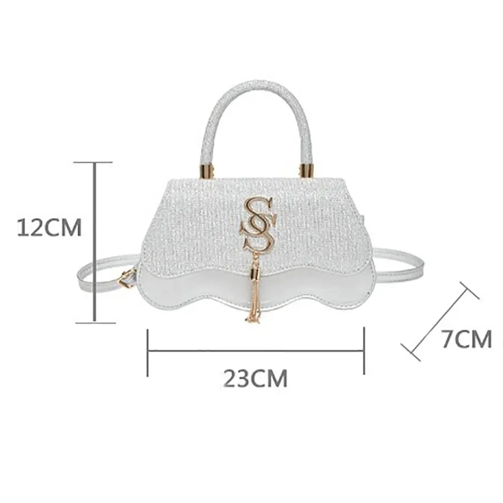Luxury PU Evening Bags Elegant Chain Banquet Bag Clutch Handbag Women
